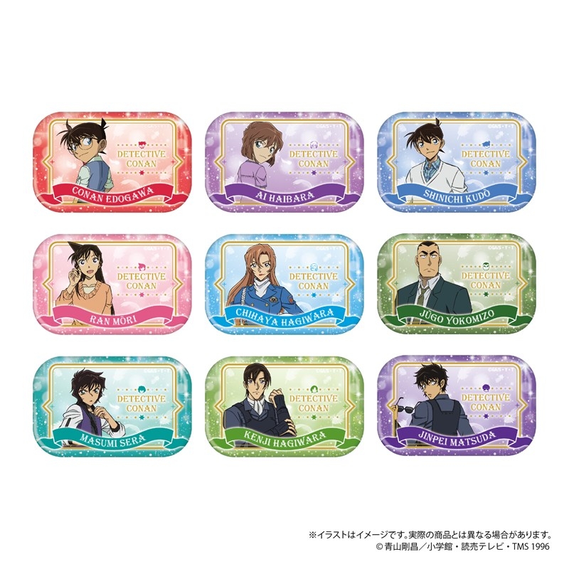 名探偵コナン 長方形型缶バッジ 江戸川コナン vol.8 Image 2 | AniSmile