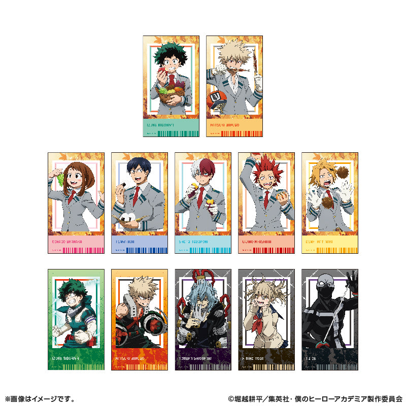 僕のヒーローアカデミア トレーディングクリアアートカード(1パック3枚入り) vol.2 アニメ10周年記念 リバイバル - 公式商品画像 | AniSmile