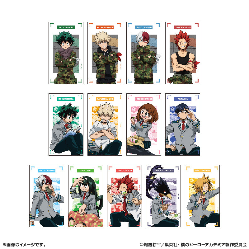 僕のヒーローアカデミア トレーディングクリアアートカード(1パック3枚入り) vol.1 アニメ10周年記念 リバイバル - 公式商品画像 | AniSmile