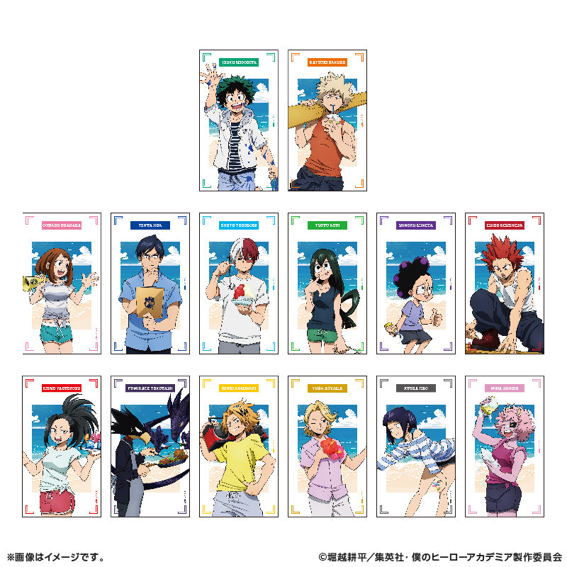 僕のヒーローアカデミア トレーディングクリアアートカード(1パック3枚入り) vol.1 アニメ10周年記念 リバイバル 画像 2 | AniSmile