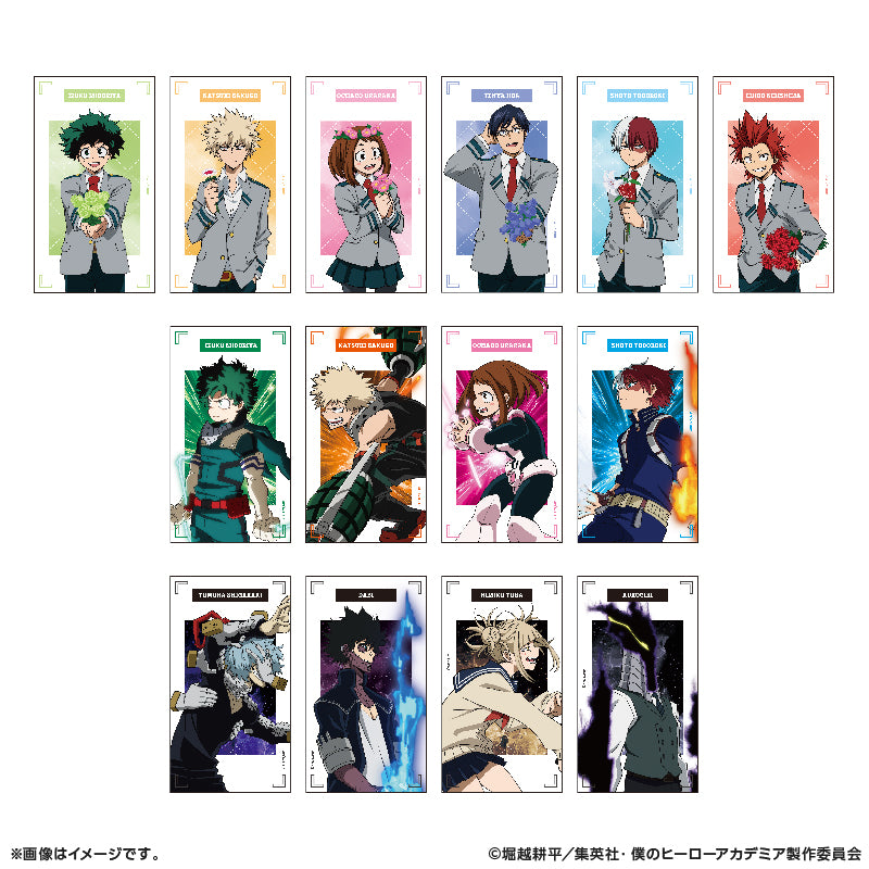 僕のヒーローアカデミア トレーディングクリアアートカード(1パック3枚入り) vol.1 アニメ10周年記念 リバイバル 画像 3 | AniSmile