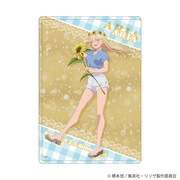 キャラクリアケース 2.5次元の誘惑 12 喜咲アリア ひまわりVer.(描き下ろしイラスト) - 公式商品画像 | AniSmile