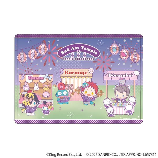 キャラクリアケース ヒプノシスマイク SANRIO NAKAYOKU EDIT 06 Bad Ass Temple - 公式商品画像 | AniSmile