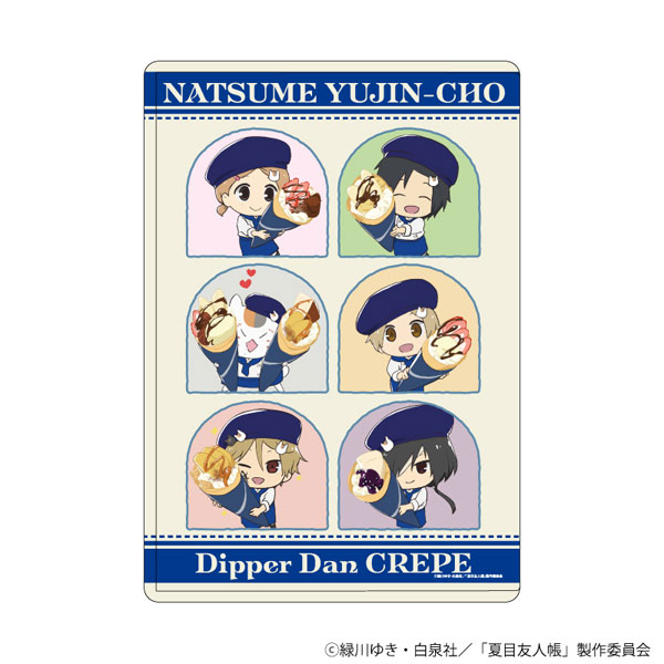 キャラクリアケース 夏目友人帳 09 クレープVer. 集合デザイン(描き下ろしイラスト) - 公式商品画像 | AniSmile