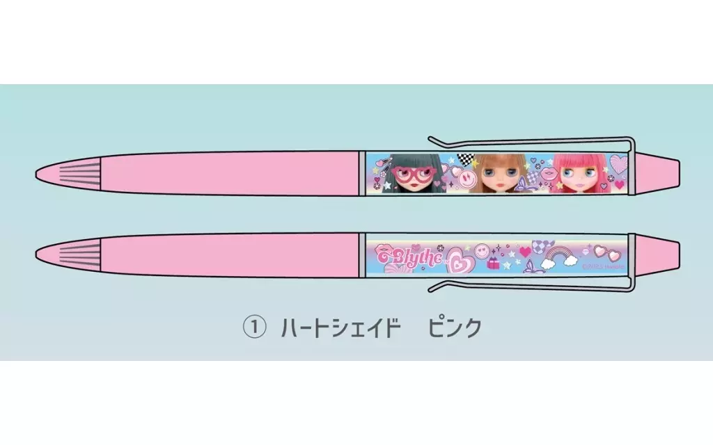 ブライス フローティングペン ハートシェイド ピンク 画像 2 | AniSmile