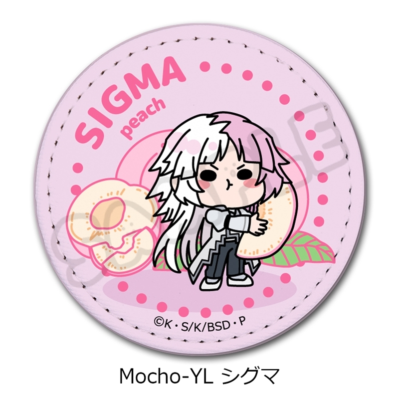 『文豪ストレイドッグス』第7弾 レザーバッジ(丸形) Mocho-YL (シグマ) - 公式商品画像 | AniSmile