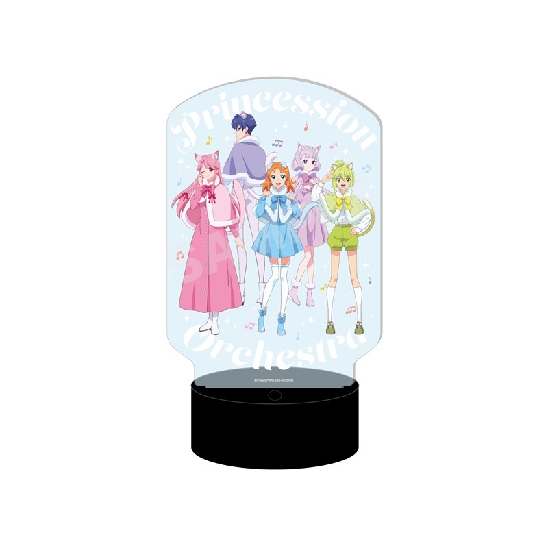 プリンセッション・オーケストラ ケモ耳ver. LEDビッグアクリルスタンド /01 集合 - 公式商品画像 | AniSmile