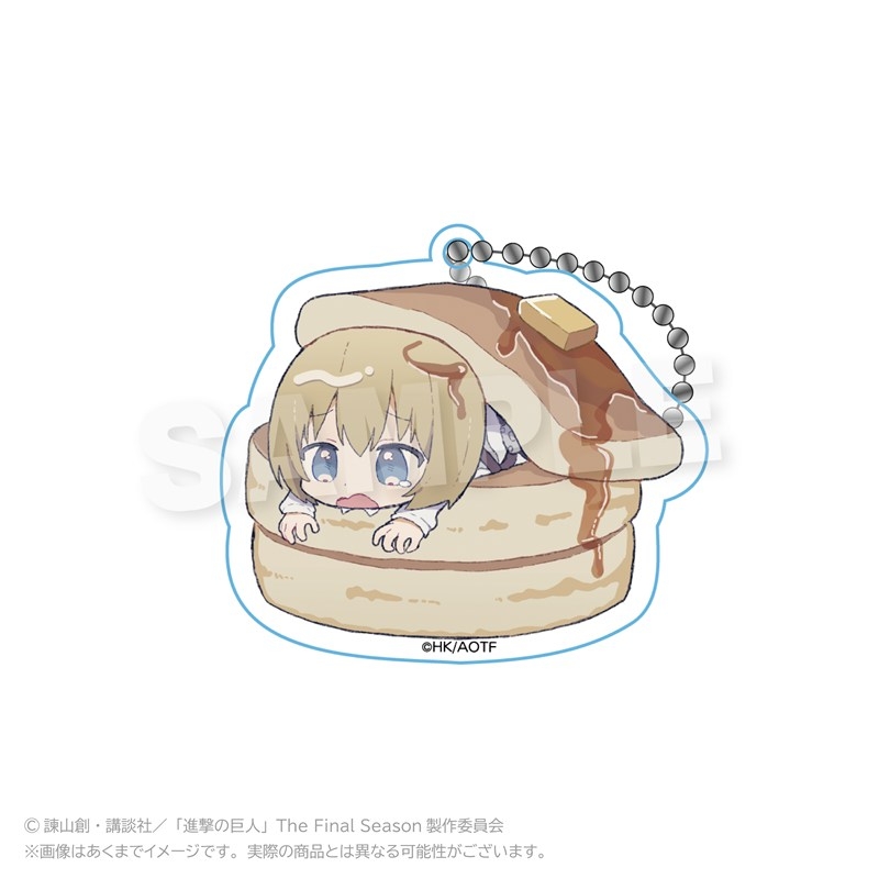 進撃の巨人 トレーディングアクリルキーホルダー デザートver. PCS 画像 4 | AniSmile