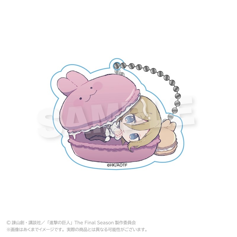 進撃の巨人 トレーディングアクリルキーホルダー デザートver. PCS 画像 5 | AniSmile