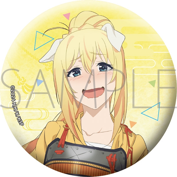 この素晴らしい世界に祝福を! グリッター缶バッジ/ダクネス - 公式商品画像 | AniSmile