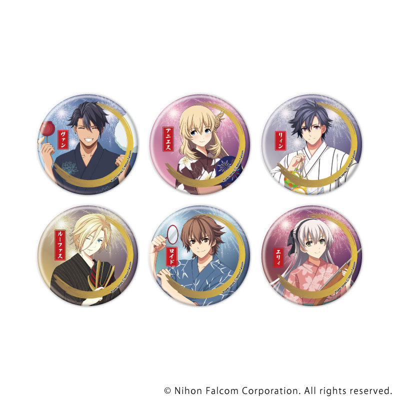 缶バッジ「軌跡シリーズ」06/夏祭りver. ブラインド(全6種)(描き起こしイラスト) 画像 2 | AniSmile