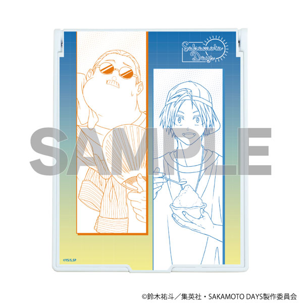 デカキャラミラー「SAKAMOTO DAYS」03/坂本太郎&朝倉シン 夏私服ver.(描き下ろしイラスト) - 公式商品画像 | AniSmile