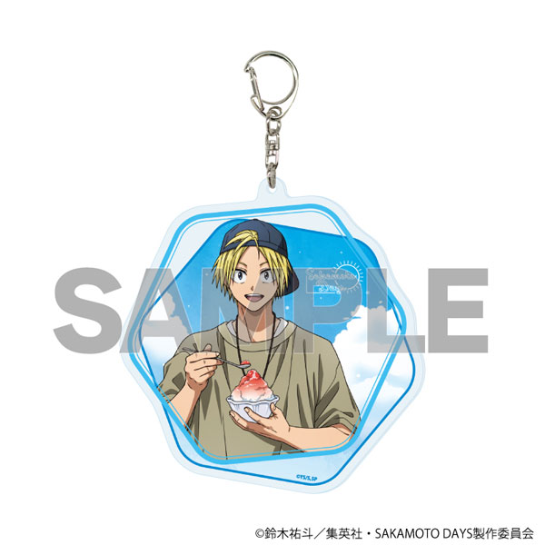 デカアクリルキーホルダー「SAKAMOTO DAYS」14/朝倉シン 夏私服ver.(描き下ろしイラスト) - 公式商品画像 | AniSmile