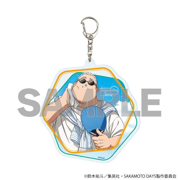 デカアクリルキーホルダー「SAKAMOTO DAYS」13/坂本太郎 夏私服ver.(描き下ろしイラスト) - 公式商品画像 | AniSmile