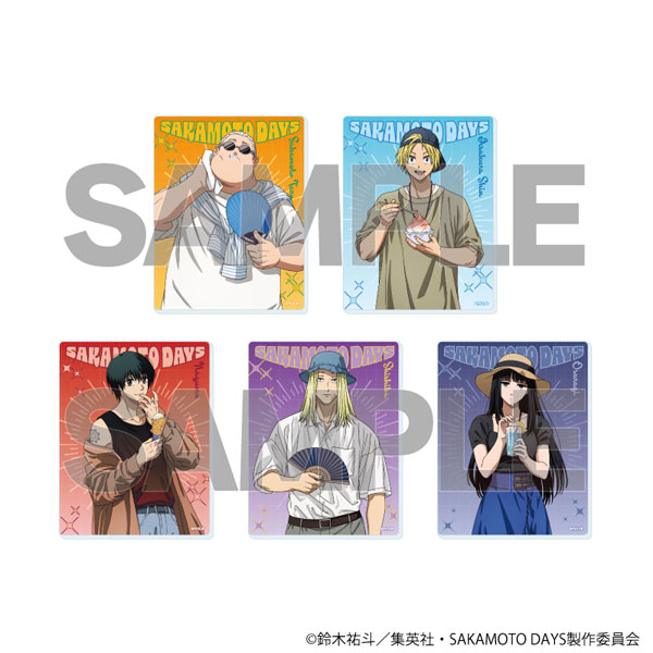 アクリルカード「SAKAMOTO DAYS」11/夏私服ver. ブラインド(全5種)(描き下ろしイラスト) - 公式商品画像 | AniSmile