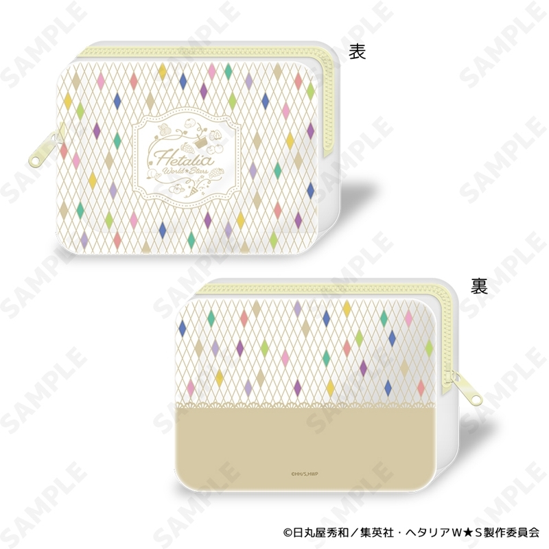 ヘタリアWorld★Stars スクエアポーチ - 公式商品画像 | AniSmile