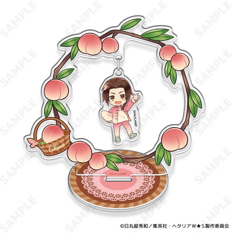 ヘタリアWorld★Stars ゆらっこアクリルスタンド 8.中国 - 公式商品画像 | AniSmile