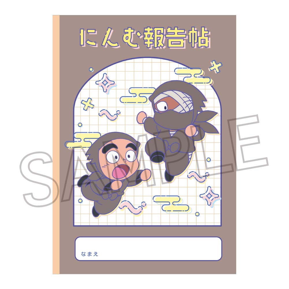 忍たま乱太郎 A6ノート 雑渡昆奈門&諸泉尊奈門 画像 3 | AniSmile