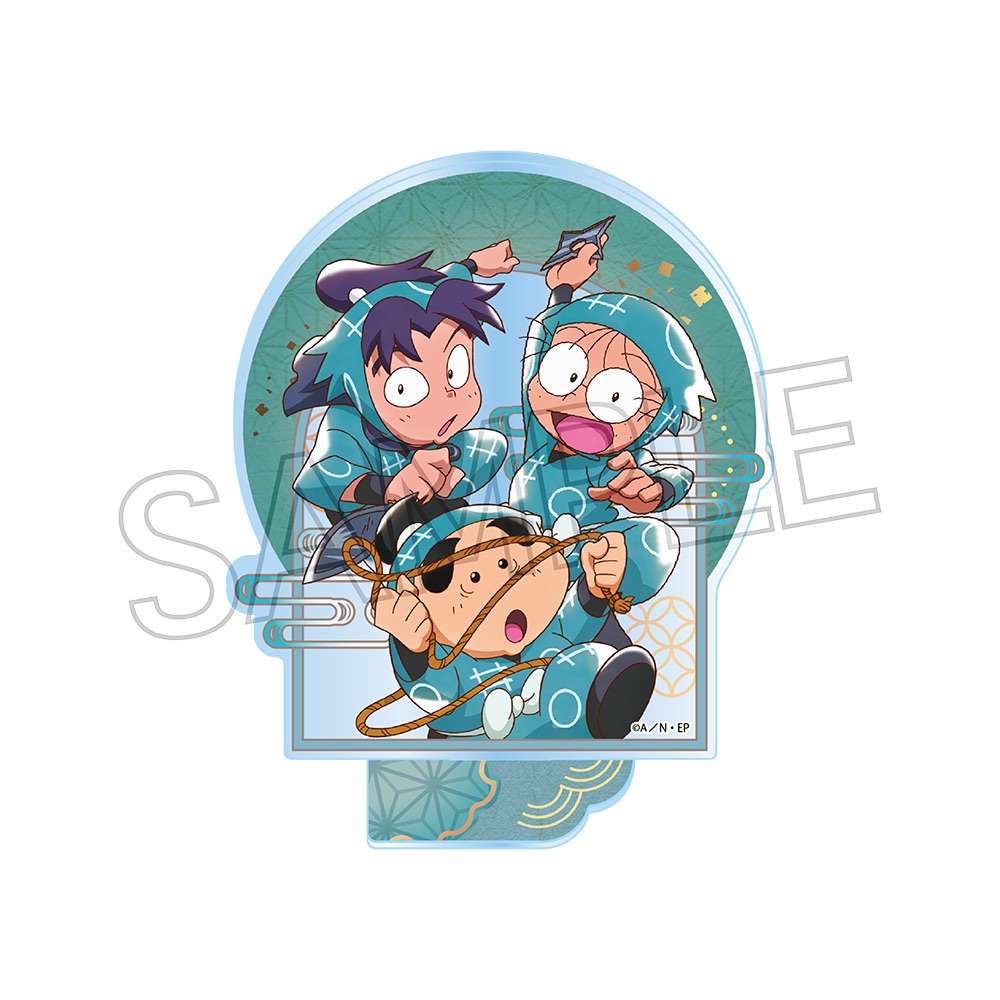 忍たま乱太郎 ヴィンテージシリーズ アクリルスタンドVol.4 乱太郎&きり丸&しんべヱ - 公式商品画像 | AniSmile