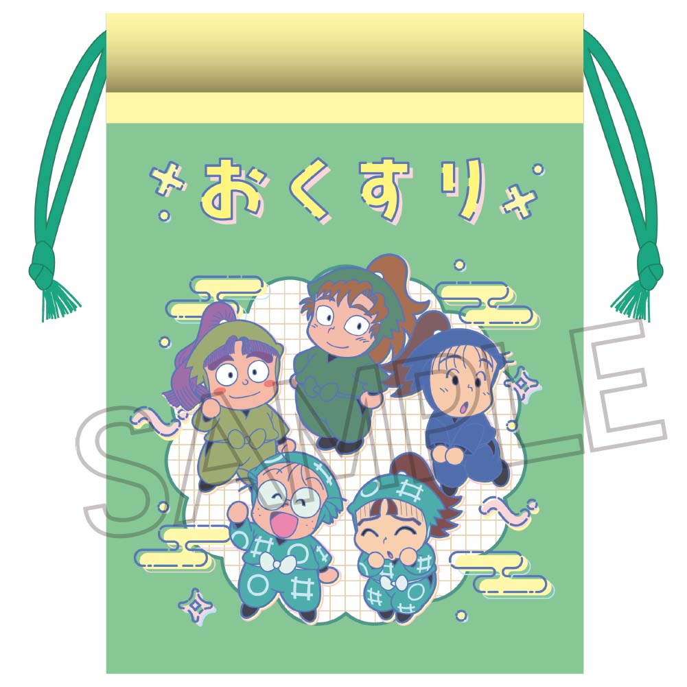 忍たま乱太郎 巾着 保健委員会 画像 3 | AniSmile
