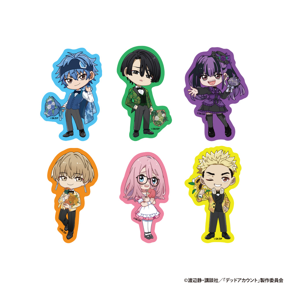 デッドアカウント トレーディングダイカットステッカー【単品】 - 公式商品画像 | AniSmile