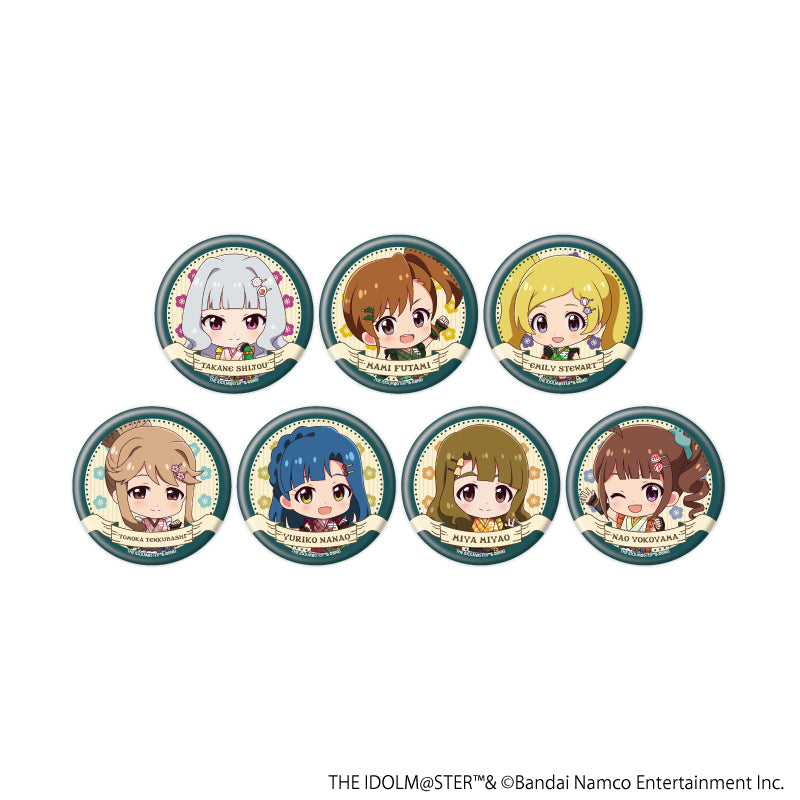 缶バッジ「アイドルマスター ミリオンライブ!」19/和風喫茶ver. トレーディング(全7種)(ミニキャライラスト) - 公式商品画像 | AniSmile
