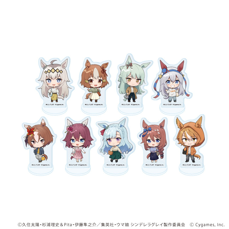 アクリルぷちスタンド「アニメ『ウマ娘 シンデレラグレイ』」01/グルメ街道ver. ブラインド(全9種) - 公式商品画像 | AniSmile
