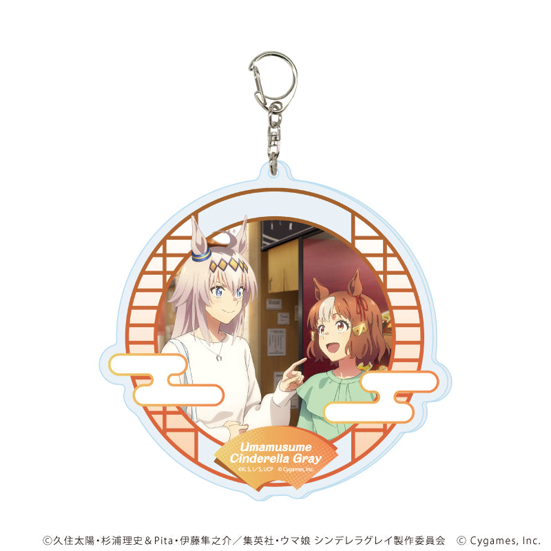 デカアクリルキーホルダー「アニメ『ウマ娘 シンデレラグレイ』」01/キービジュアル グルメ街道ver. - AniSmile