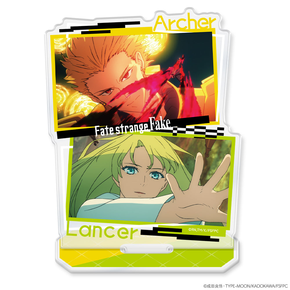 『Fate/strange Fake』アクリルキャラスタンド アーチャー&ランサー - 公式商品画像 | AniSmile