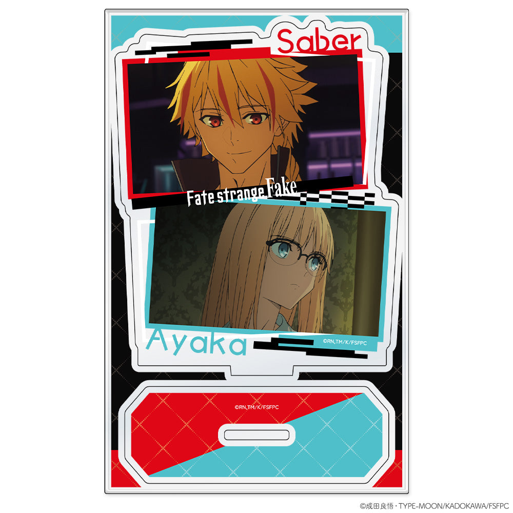 『Fate/strange Fake』アクリルキャラスタンド アヤカ・サジョウ&セイバー 画像 2 | AniSmile