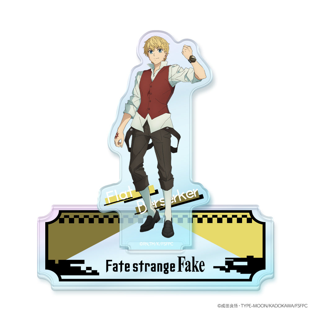 『Fate/strange Fake』オーロラアクリルニコスタンド フラット・エスカルドス&バーサーカー - 公式商品画像 | AniSmile