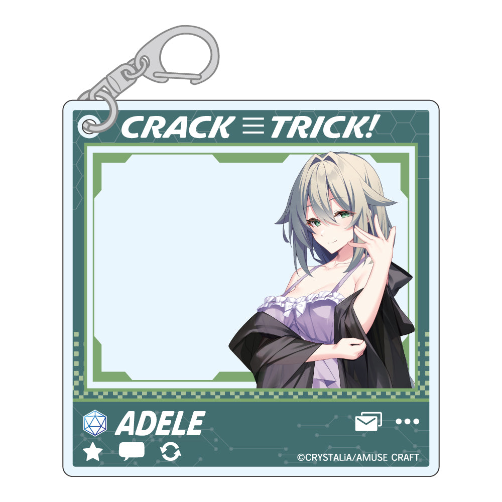 CRACK≡TRICK! SNSぽいアクリルキーホルダー アデーレ・フォルガン - 公式商品画像 | AniSmile