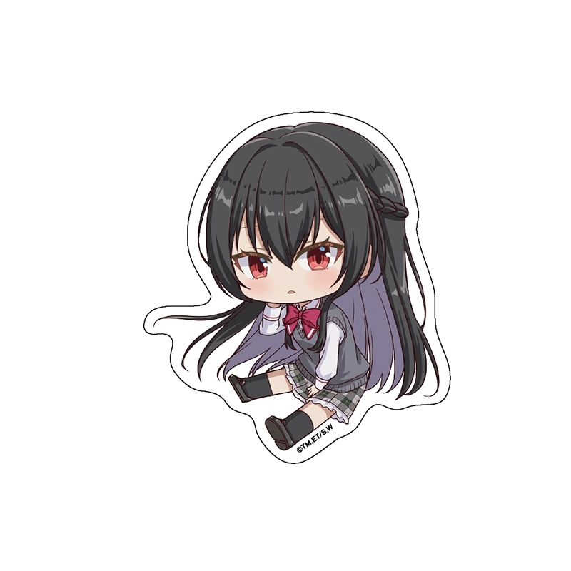 わたしが恋人になれるわけないじゃん、ムリムリ!(※ムリじゃなかった!?) ぺたん娘ダイカットステッカー 琴 紗月 - 公式商品画像 | AniSmile