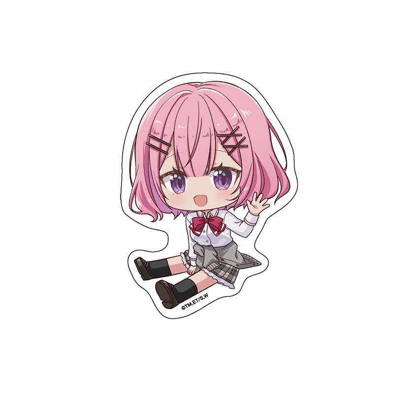 わたしが恋人になれるわけないじゃん、ムリムリ!(※ムリじゃなかった!?) ぺたん娘ダイカットステッカー 甘織 れな子 - 公式商品画像 | AniSmile