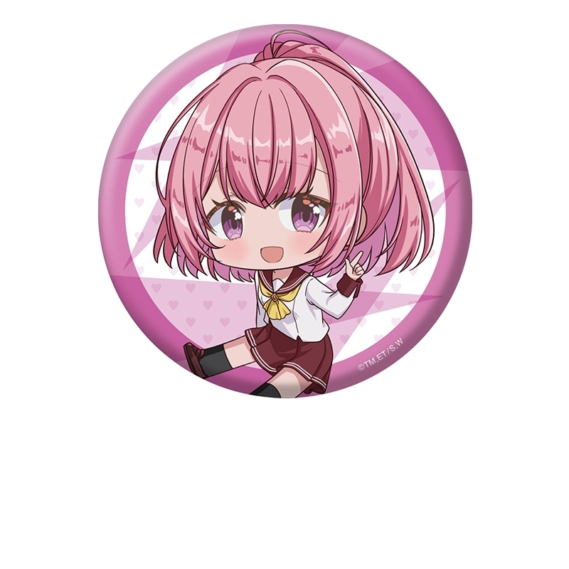 わたしが恋人になれるわけないじゃん、ムリムリ!(※ムリじゃなかった!?) ぺたん娘缶バッジ 甘織 遥奈 - 公式商品画像 | AniSmile