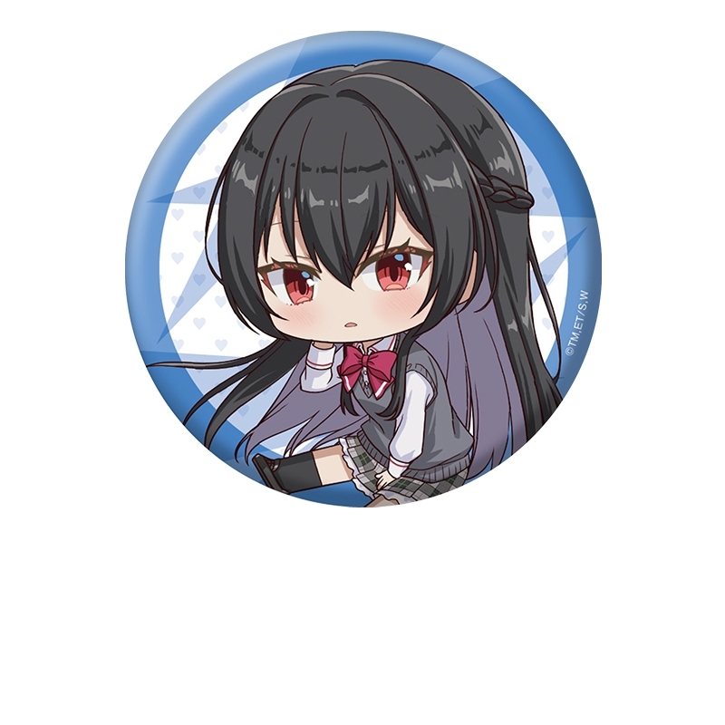 わたしが恋人になれるわけないじゃん、ムリムリ!(※ムリじゃなかった!?) ぺたん娘缶バッジ 琴 紗月 - 公式商品画像 | AniSmile