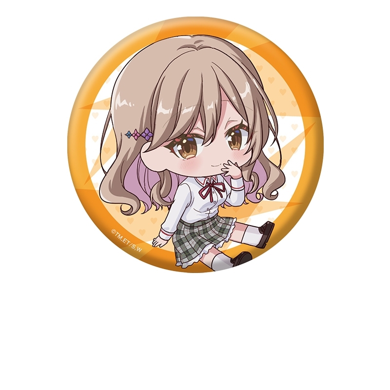 わたしが恋人になれるわけないじゃん、ムリムリ!(※ムリじゃなかった!?) ぺたん娘缶バッジ 瀬名 紫陽花 - 公式商品画像 | AniSmile
