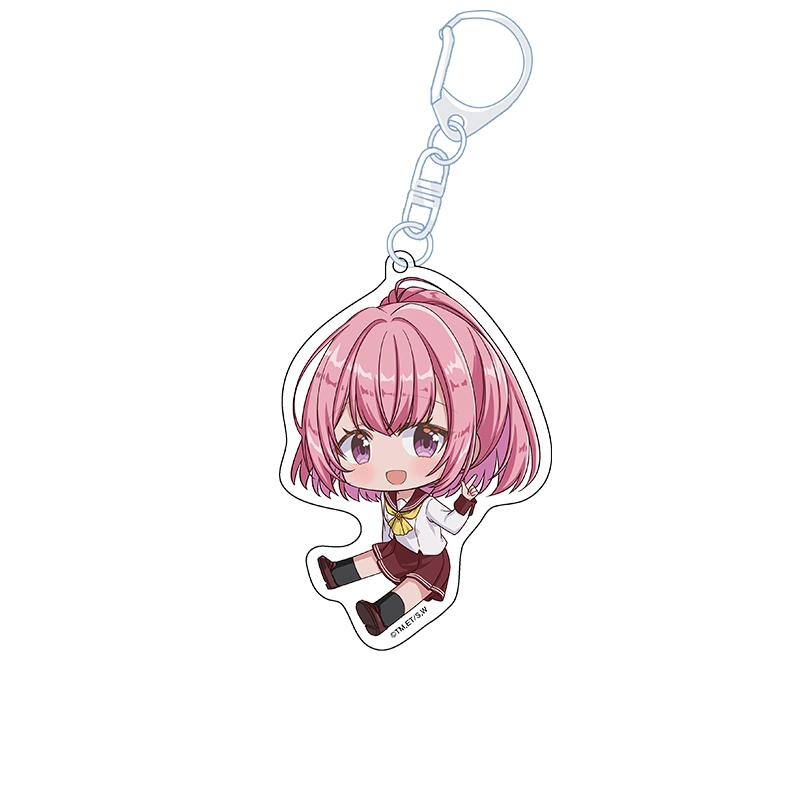 わたしが恋人になれるわけないじゃん、ムリムリ!(※ムリじゃなかった!?) ぺたん娘アクリルキーホルダー 甘織 遥奈 - 公式商品画像 | AniSmile