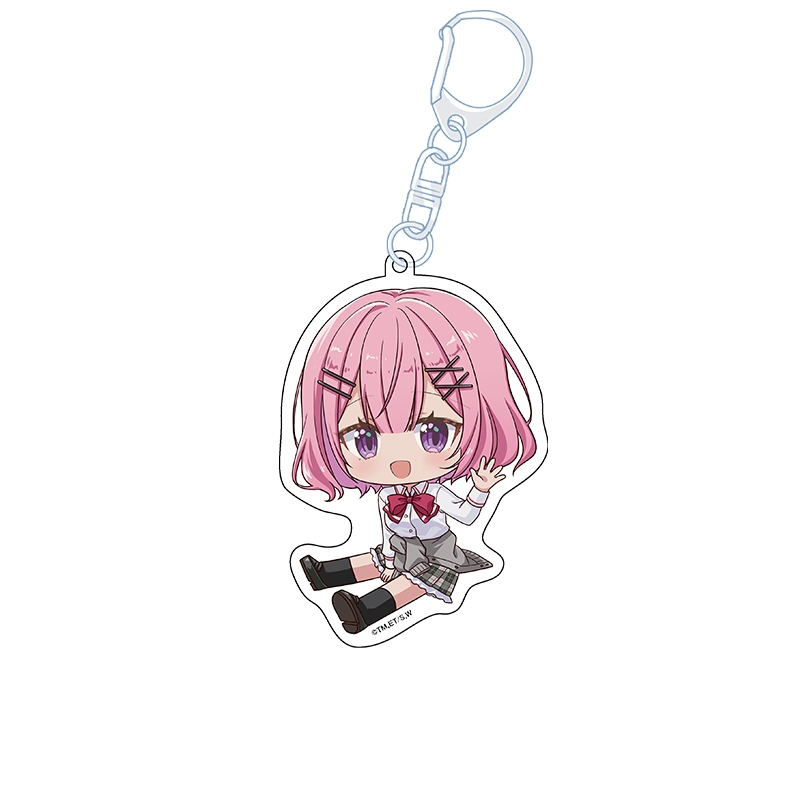 わたしが恋人になれるわけないじゃん、ムリムリ!(※ムリじゃなかった!?) ぺたん娘アクリルキーホルダー 甘織 れな子 - 公式商品画像 | AniSmile