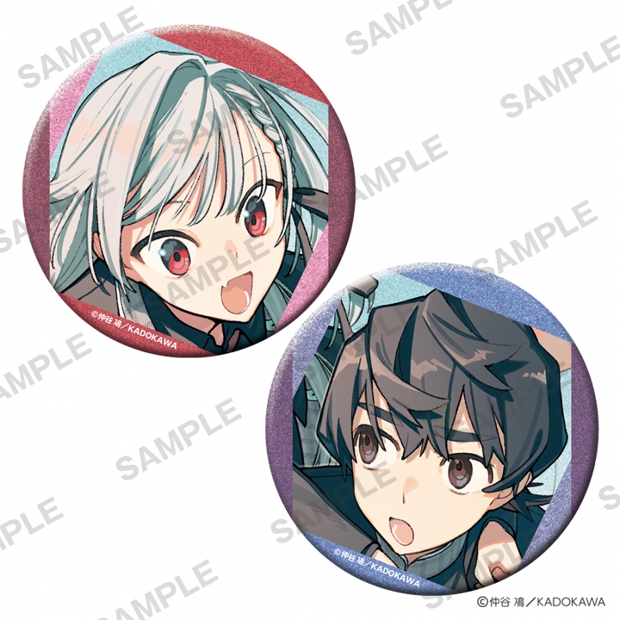 仲谷鳰 POP UP SHOP きらきら缶バッジセット きみは終末 描き下ろし - 公式商品画像 | AniSmile