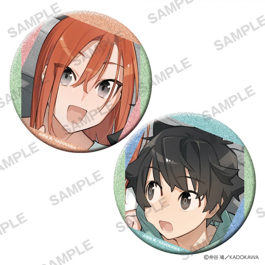 仲谷鳰 POP UP SHOP きらきら缶バッジセット 神さまがまちガえる - 公式商品画像 | AniSmile