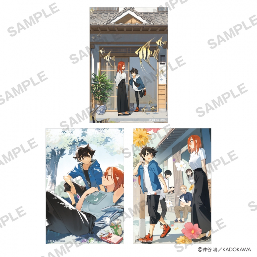 仲谷鳰 POP UP SHOP イラストカードセット 神さまがまちガえる - 公式商品画像 | AniSmile