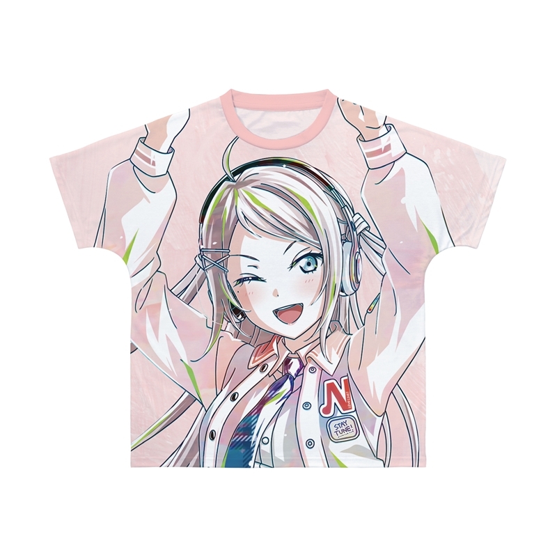 ラブライブ!虹ヶ咲学園スクールアイドル同好会 描き下ろし 鐘 嵐珠 ミラクル STAY TUNE! Ani-Art フルグラフィックTシャツユニセックス(サイズ/XXL) - 公式商品画像 | AniSmile