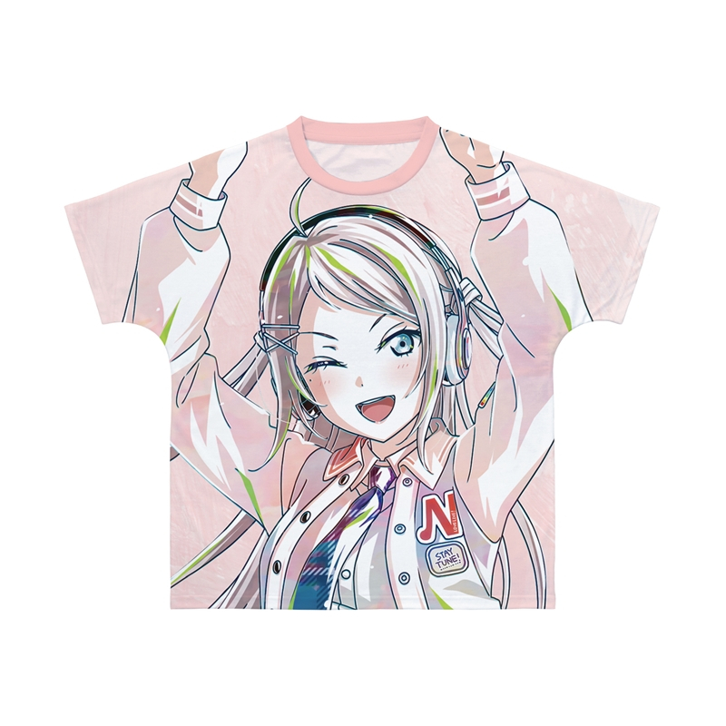ラブライブ!虹ヶ咲学園スクールアイドル同好会 描き下ろし 鐘 嵐珠 ミラクル STAY TUNE! Ani-Art フルグラフィックTシャツユニセックス(サイズ/XXS) - 公式商品画像 | AniSmile