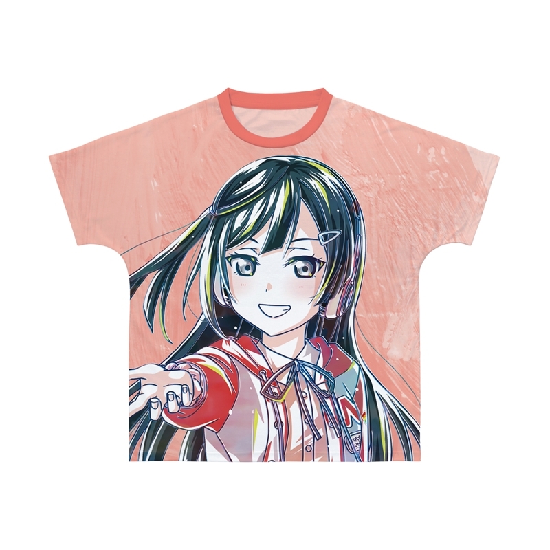 ラブライブ!虹ヶ咲学園スクールアイドル同好会 描き下ろし 優木せつ菜 ミラクル STAY TUNE! Ani-Art フルグラフィックTシャツユニセックス(サイズ/XXS) - 公式商品画像 | AniSmile