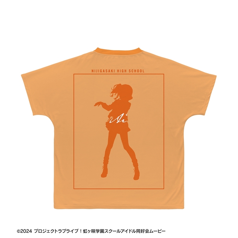 ラブライブ!虹ヶ咲学園スクールアイドル同好会 描き下ろし 宮下 愛 ミラクル STAY TUNE! Ani-Art フルグラフィックTシャツユニセックス(サイズ/XL) 画像 3 | AniSmile