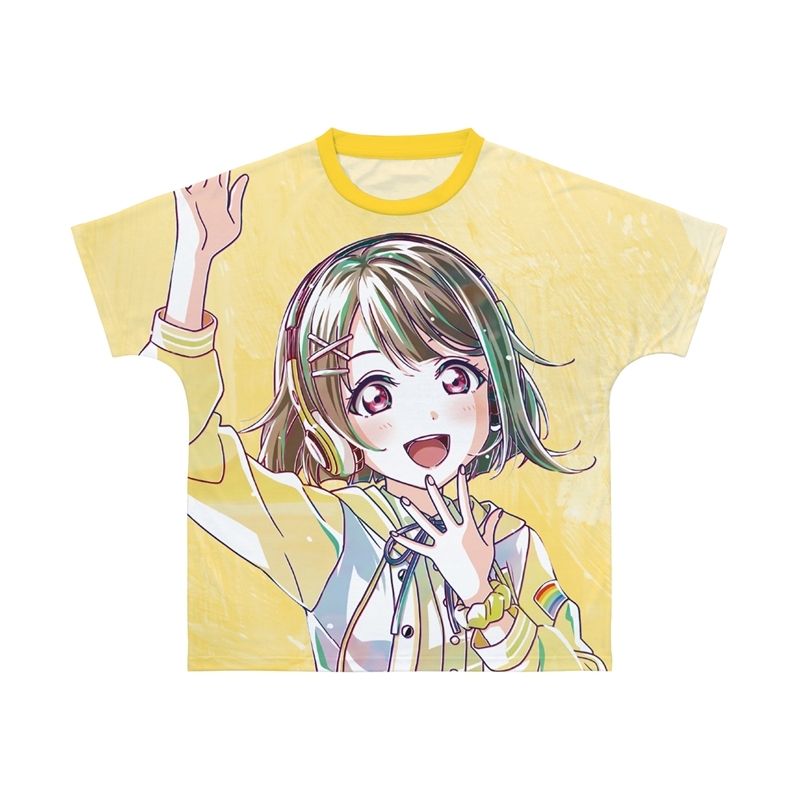 ラブライブ!虹ヶ咲学園スクールアイドル同好会 描き下ろし 中須かすみ ミラクル STAY TUNE! Ani-Art フルグラフィックTシャツユニセックス(サイズ/XL) - 公式商品画像 | AniSmile