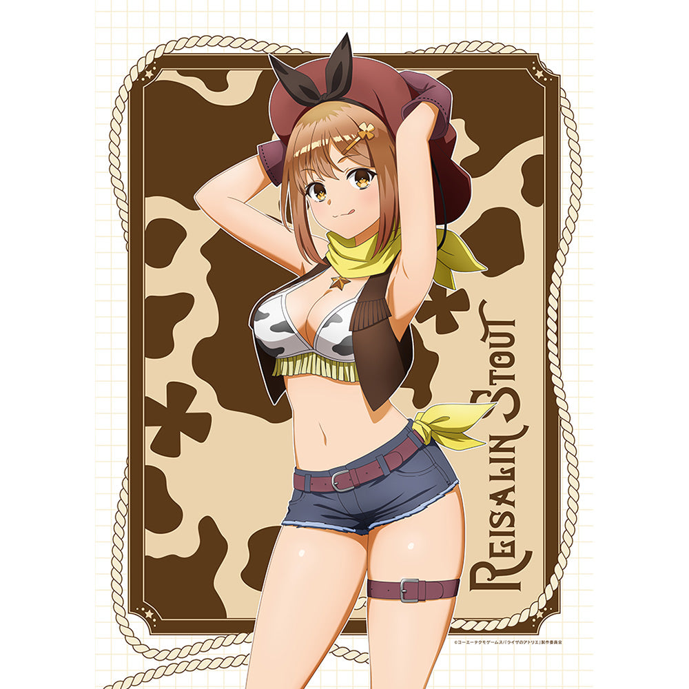 ライザのアトリエ 描き下ろしB2タペストリー(ライザ/カウガール)Wスエード - 公式商品画像 | AniSmile