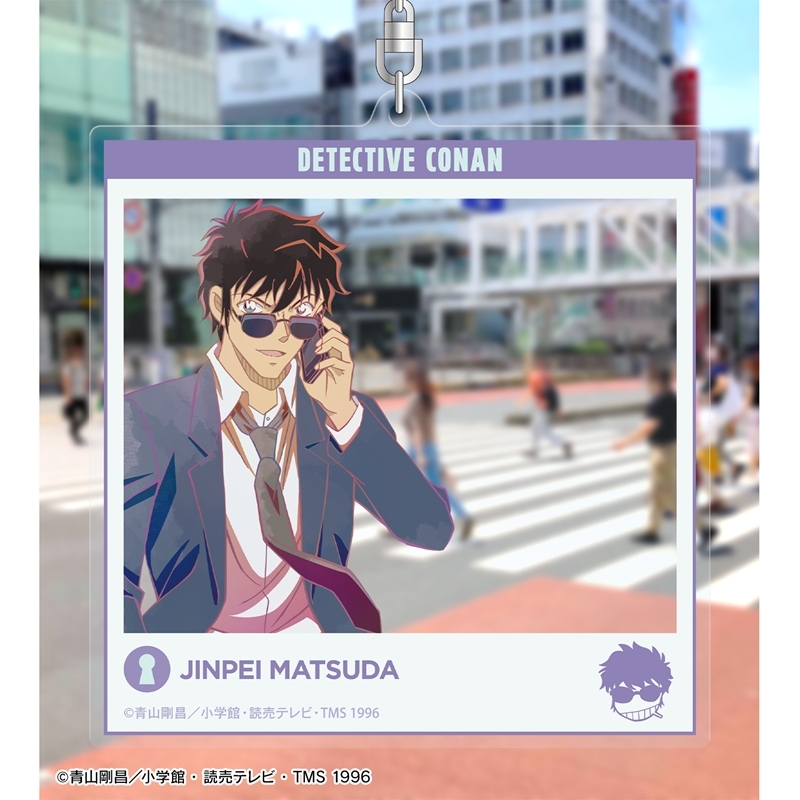 名探偵コナン 松田陣平 Ani-Art clear label 第2弾 SNS風BIGアクリルキーホルダー 画像 3 | AniSmile