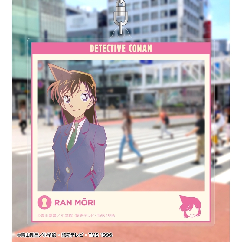名探偵コナン 毛利蘭 Ani-Art clear label 第2弾 SNS風BIGアクリルキーホルダー 画像 3 | AniSmile
